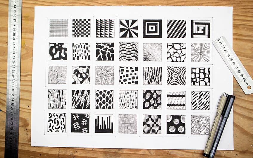 easy patterns to draw