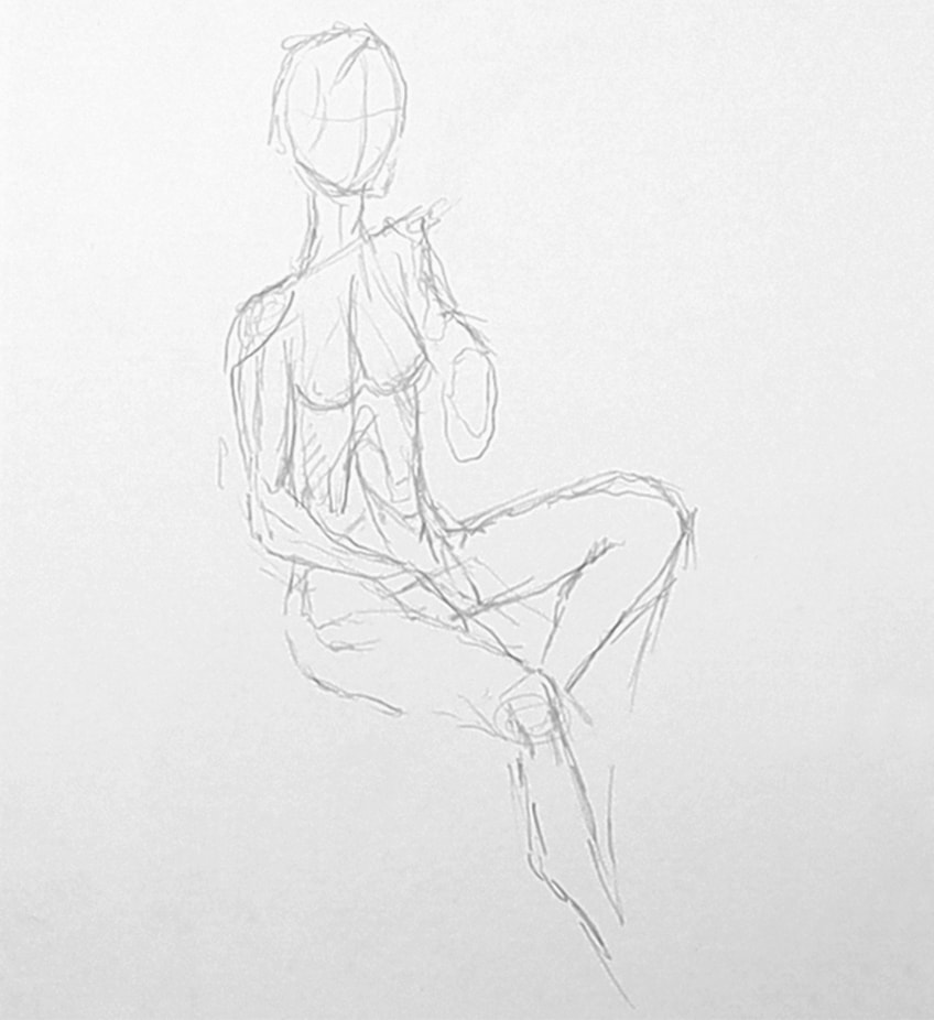 How to Draw a Female Body - Realistic Female Life Drawing