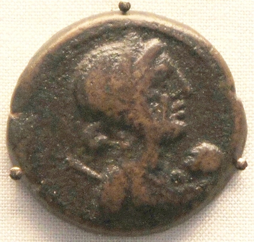 Coin of Cleopatra in Art