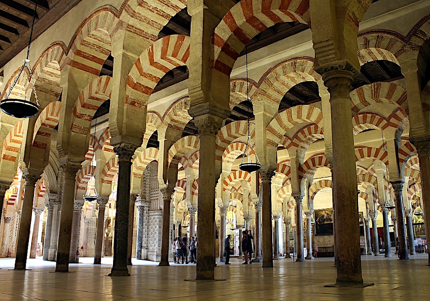 Double-Tiered Arches in Cordoba Mosque