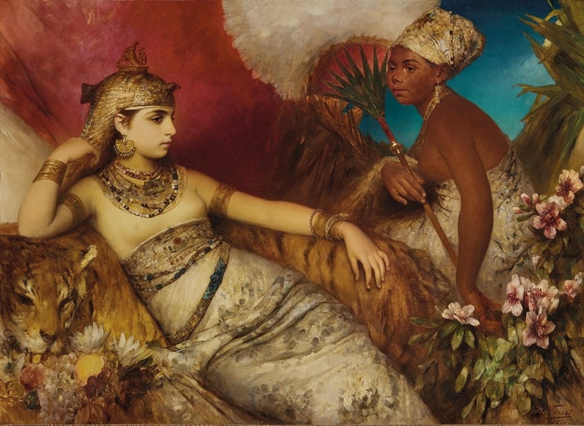 Cleopatra CoryllAbdullah   Famous Cleopatra Art 