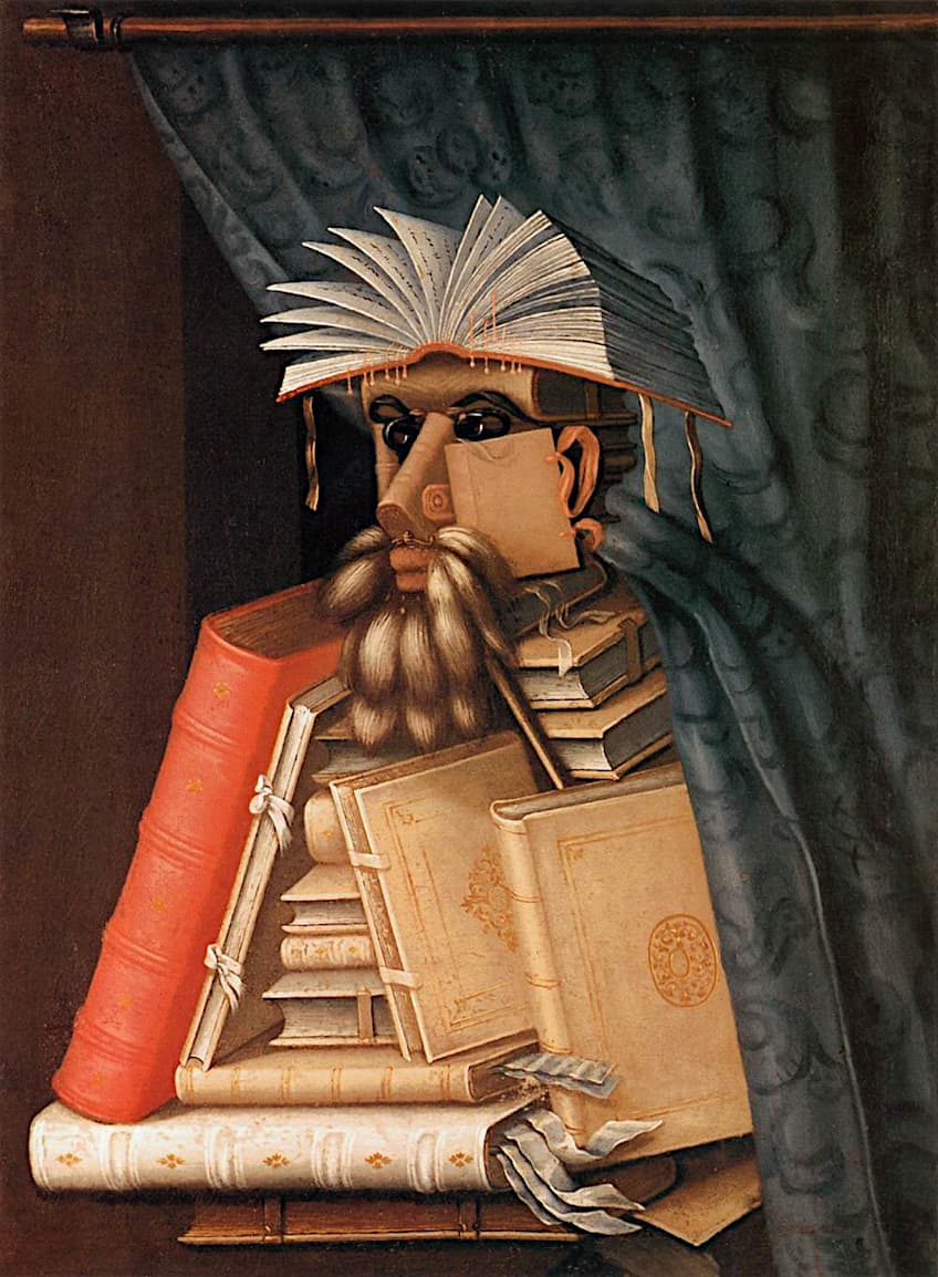 Giuseppe Arcimboldo Inspired Self-Portrait High School Colored