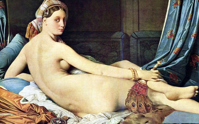 La Grande Odalisque by Jean-Auguste-Dominique Ingres