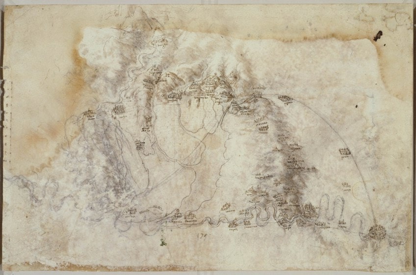 Leonardo da Vinci Map