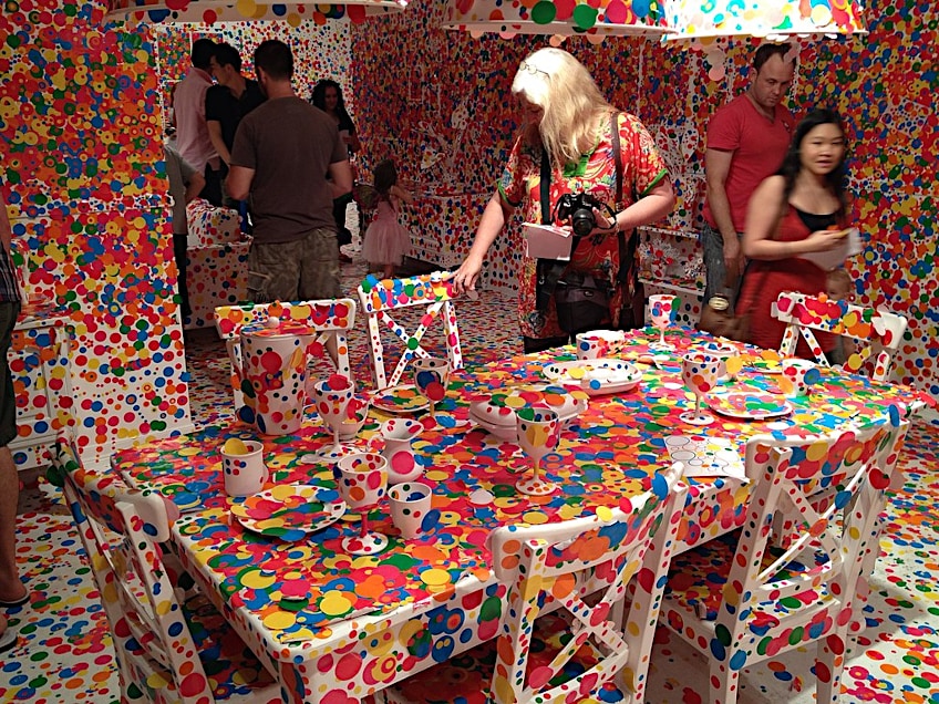 Obliteration Room by Yayoi Kusama