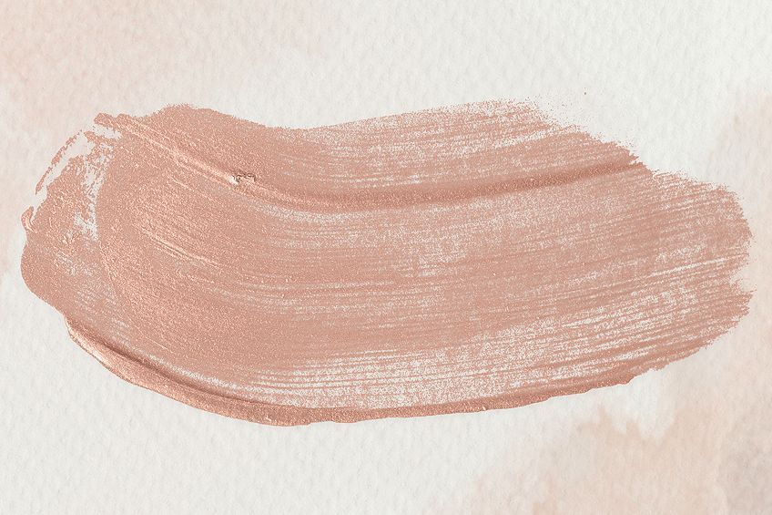 Shades of Rose Gold Paint