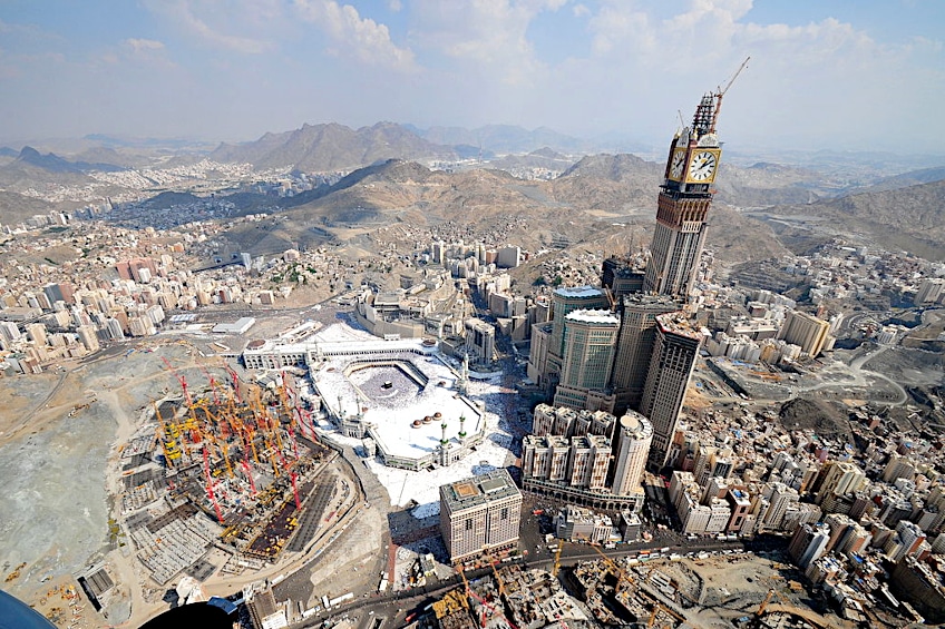 The Clock Tower in Relation to the Kaaba