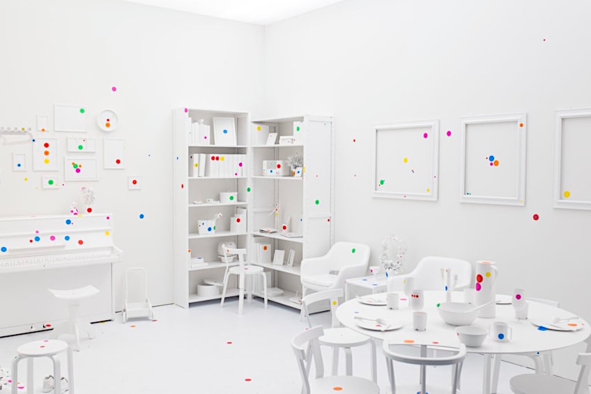 Yayoi Kusama Obliteration Room