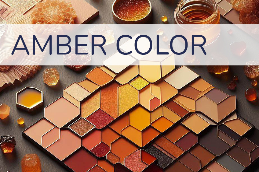 amber color