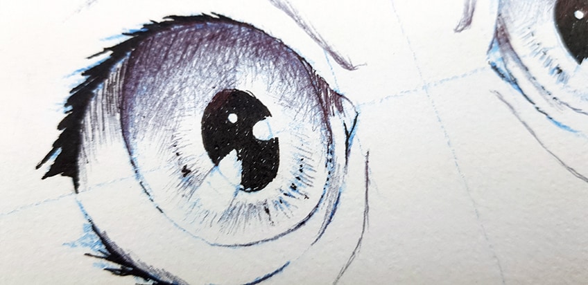 Anime Eyes Drawings