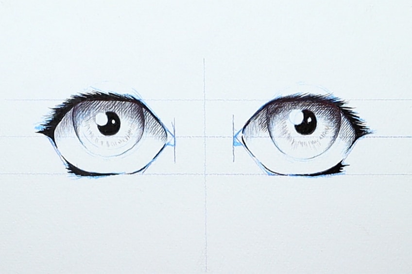 Anime chart, Cartoon eyes, Realistic eye drawing