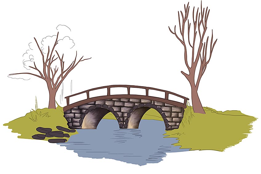 Bridge Sketch Step 10
