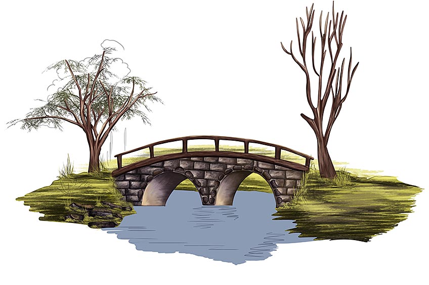 Bridge Sketch Step 15