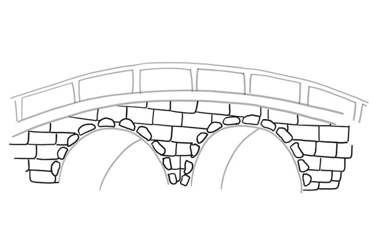 How to Draw a Bridge - An Easy-to-Follow Bridge Drawing Tutorial