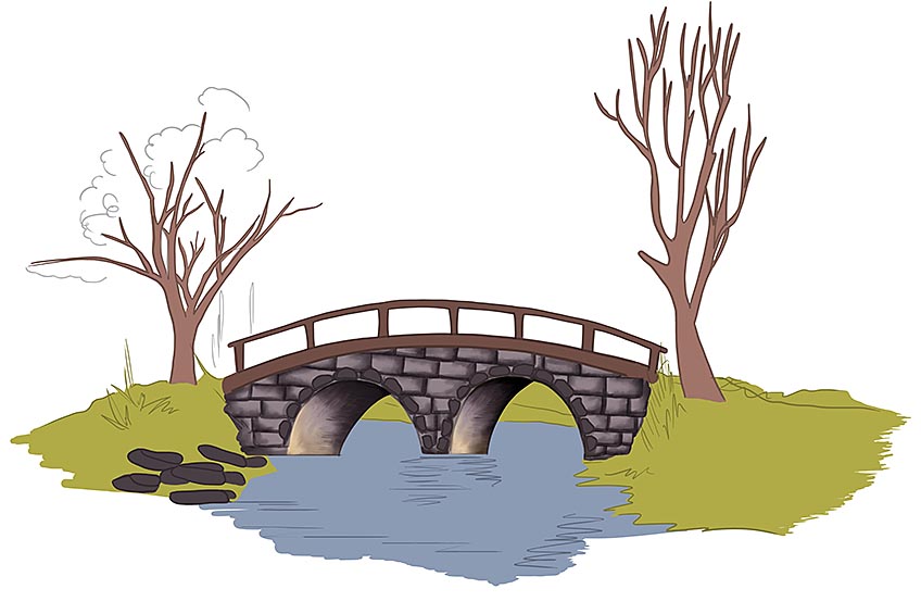 Bridge Sketch Step 9