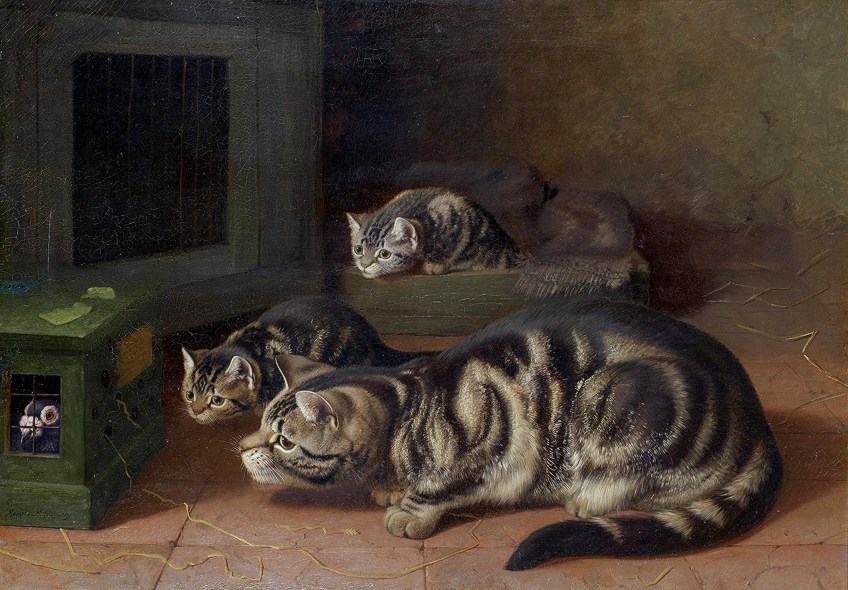 Examples of Cats in Art