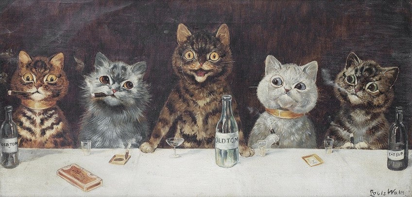 Famous Paintings of Cats