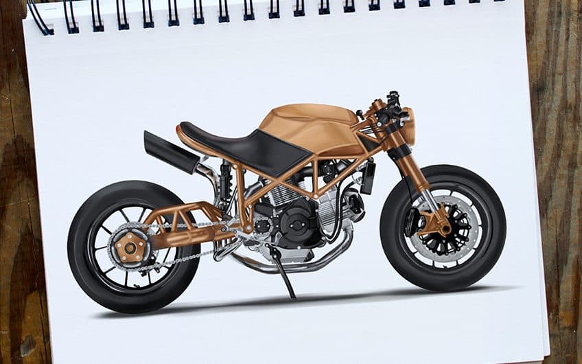 How to Draw a Motorcycle