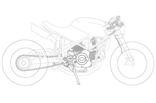 How to Draw a Motorcycle – Motorcycle Drawing Tutorial