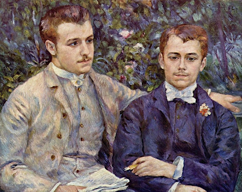 Portrait of Charles and Georges Durand-Ruel