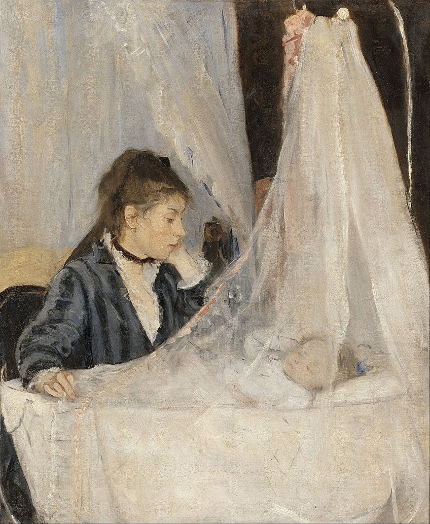 The Cradle by Morisot