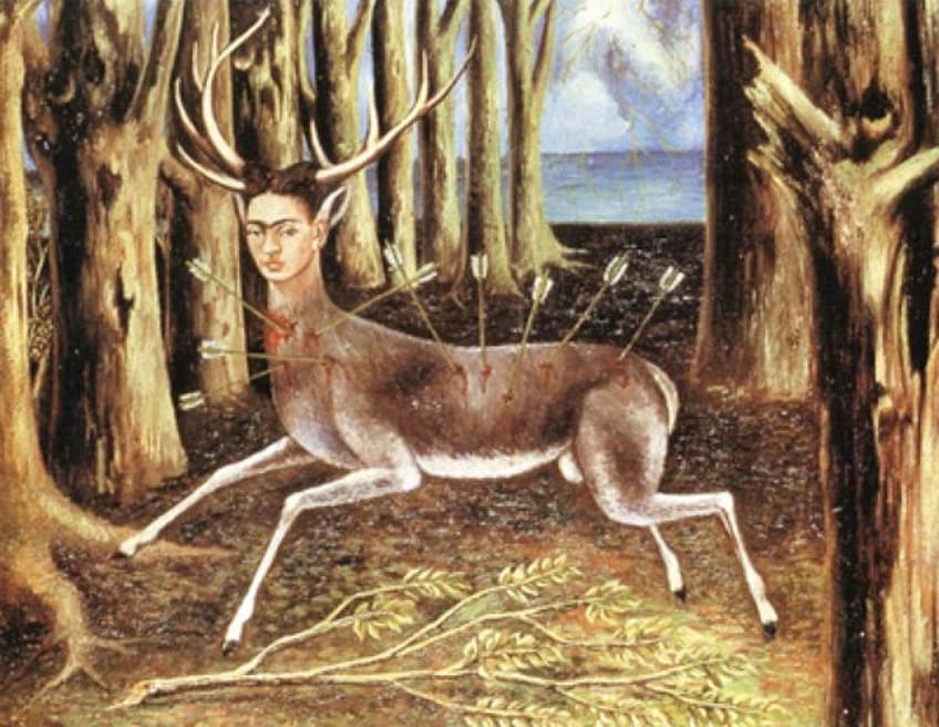 The Wounded Deer Painting