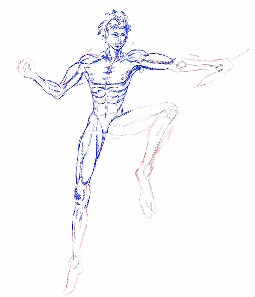 Dynamic pose - AI Generated Artwork - NightCafe Creator