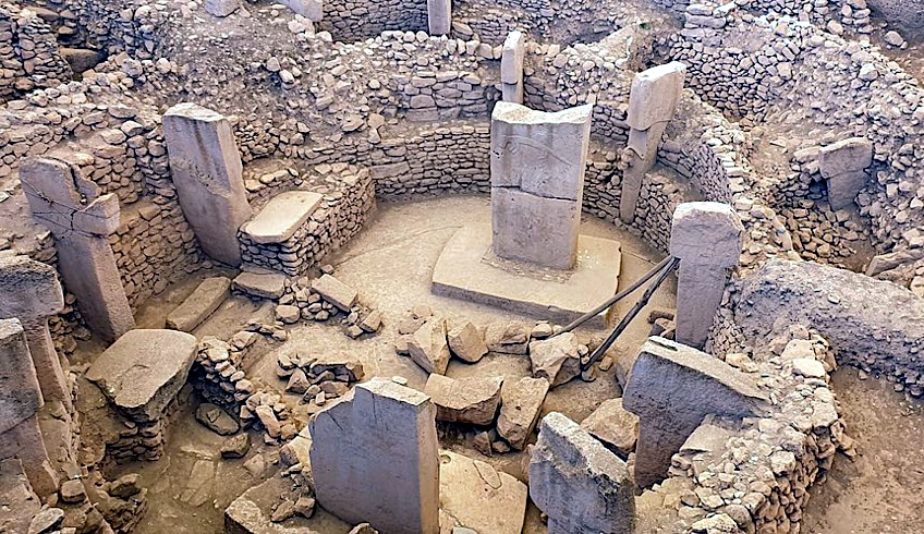 Famous Megalithic Site of Gobekli Tepe