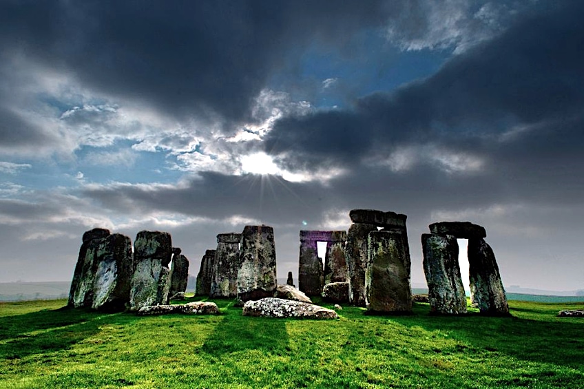 Famous Megalithic Site of Stonehenge