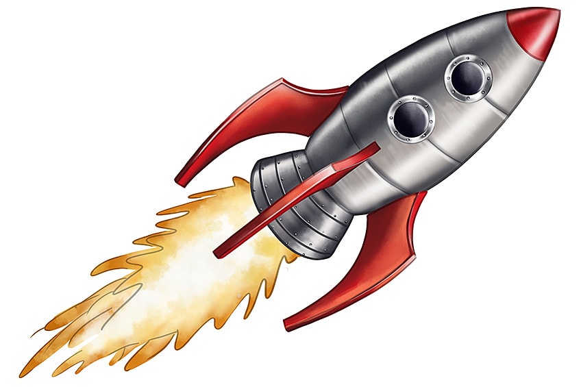 Doodle Sketch Rocket Vector Illustration Royalty Free SVG, Cliparts,  Vectors, and Stock Illustration. Image 11655623.