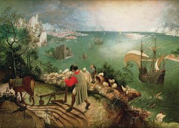 Landscape With the Fall of Icarus by Pieter Bruegel