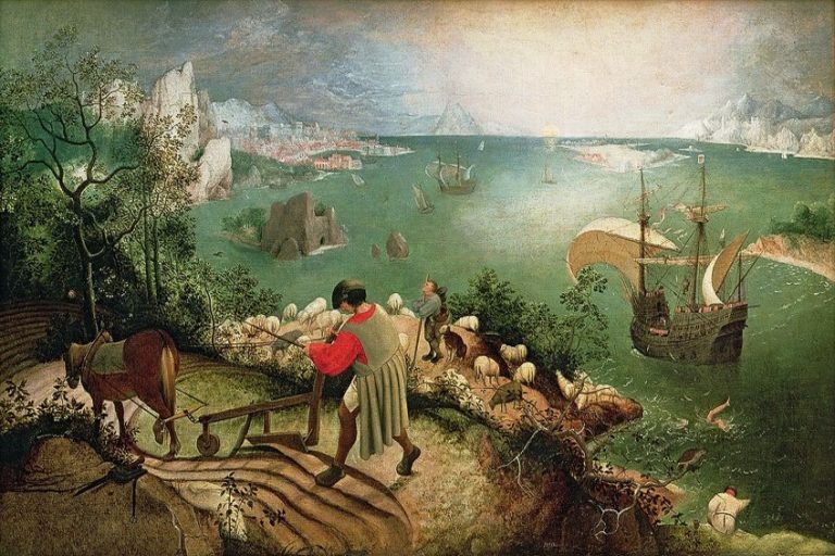 “Landscape With the Fall of Icarus” by Pieter Bruegel – A Deep Dive