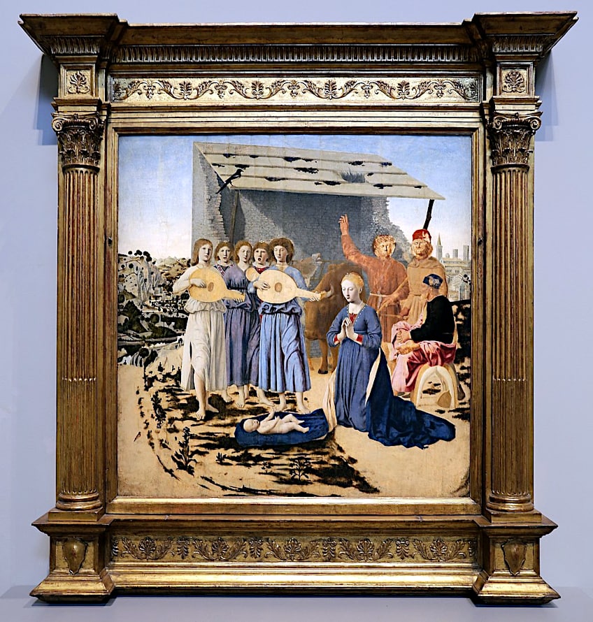 Nativity by Piero della Francesca