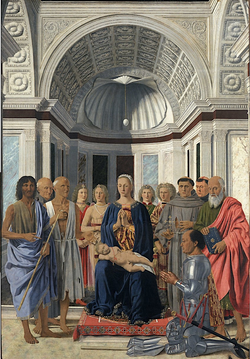 Piero della Francesca Madonna and Saints