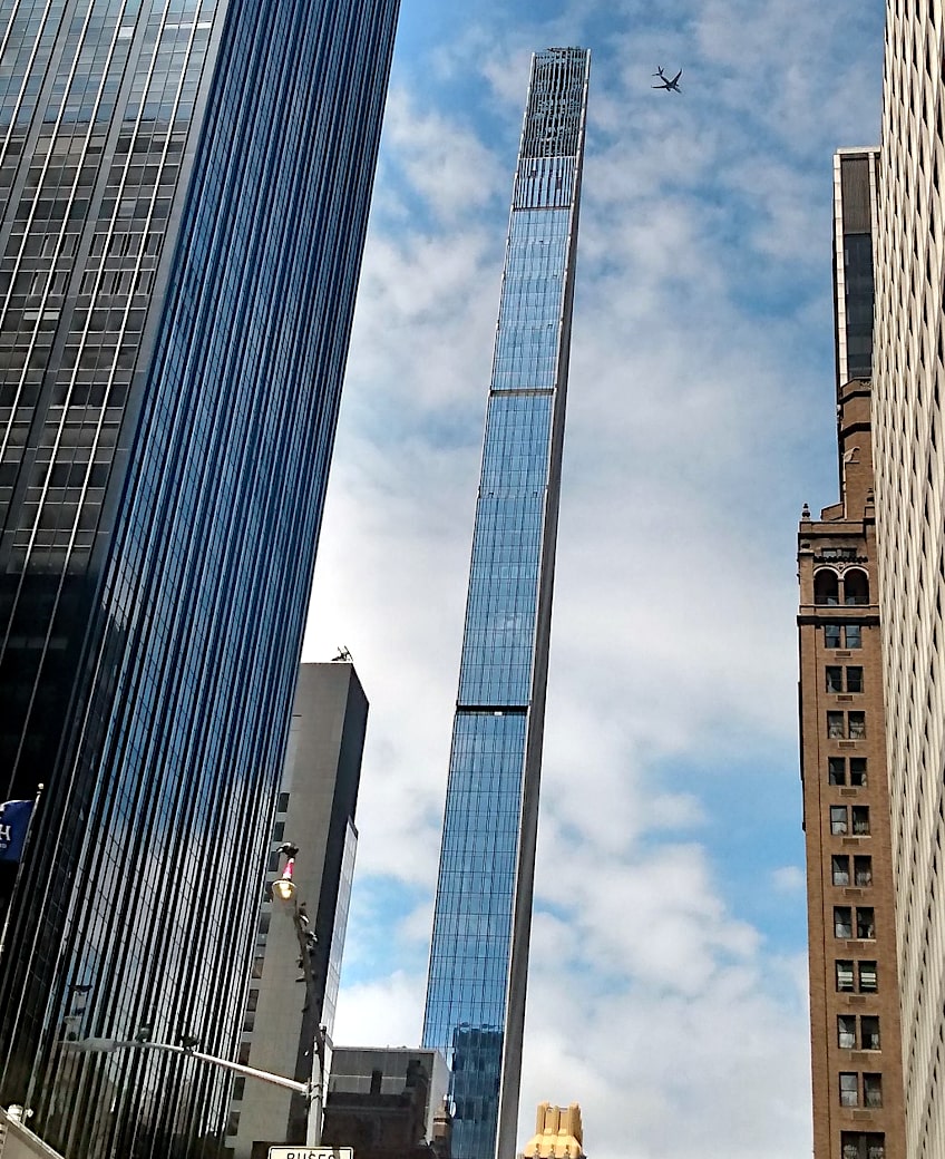Steinway Tower at Full Height