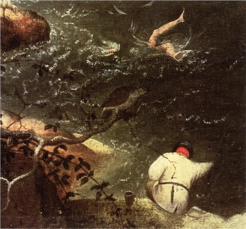 Subject Matter in the Fall of Icarus Painting