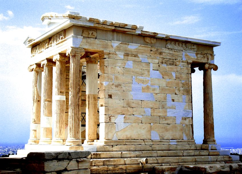 Temple of Athena Nike History