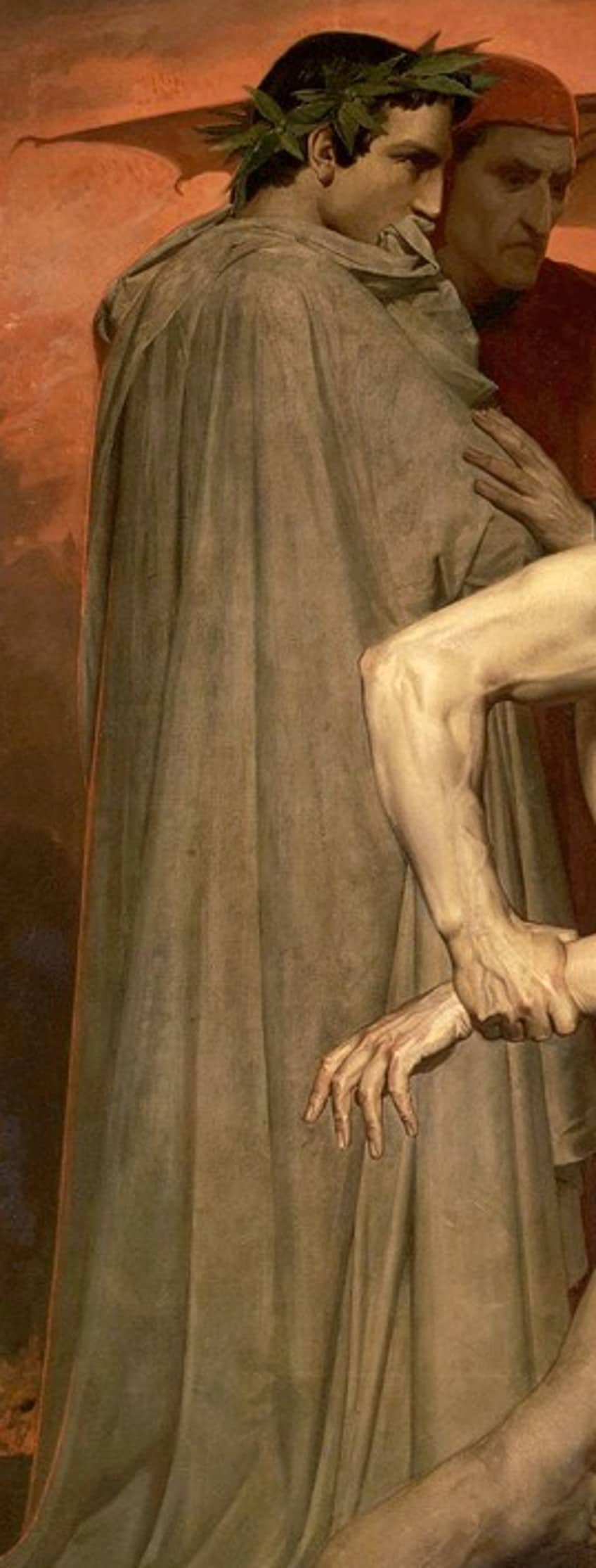 Texture in the Dante and-Virgil Painting