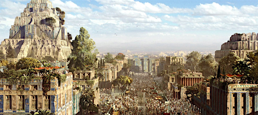 Alexander and the Hanging Gardens of Babylon