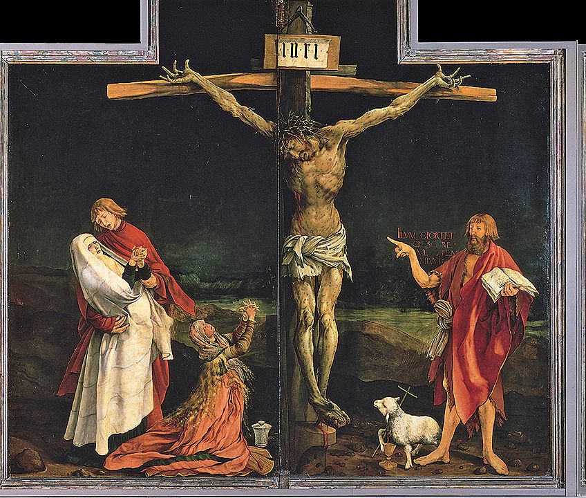 Analysis of Crucifixion from the Isenheim Altarpiece