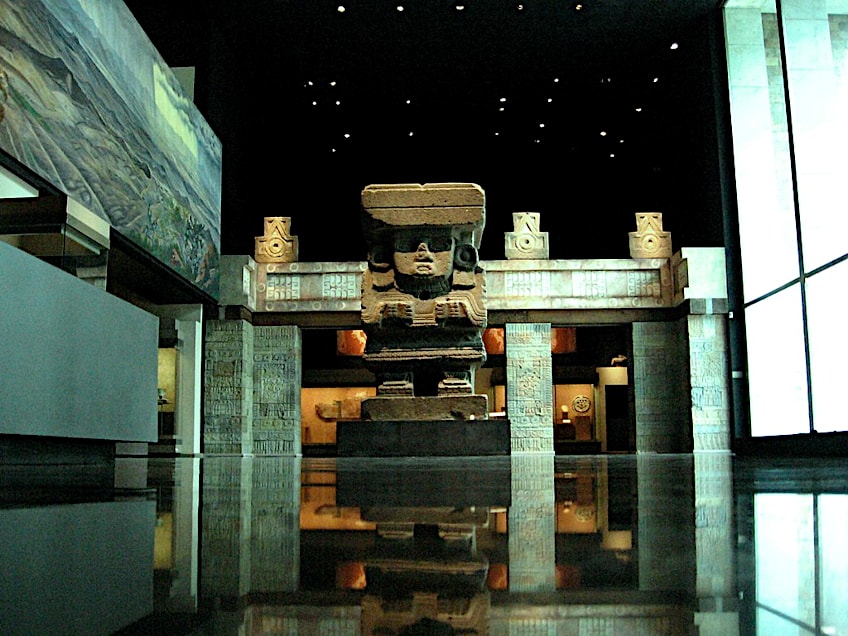 Aztec Temple Art