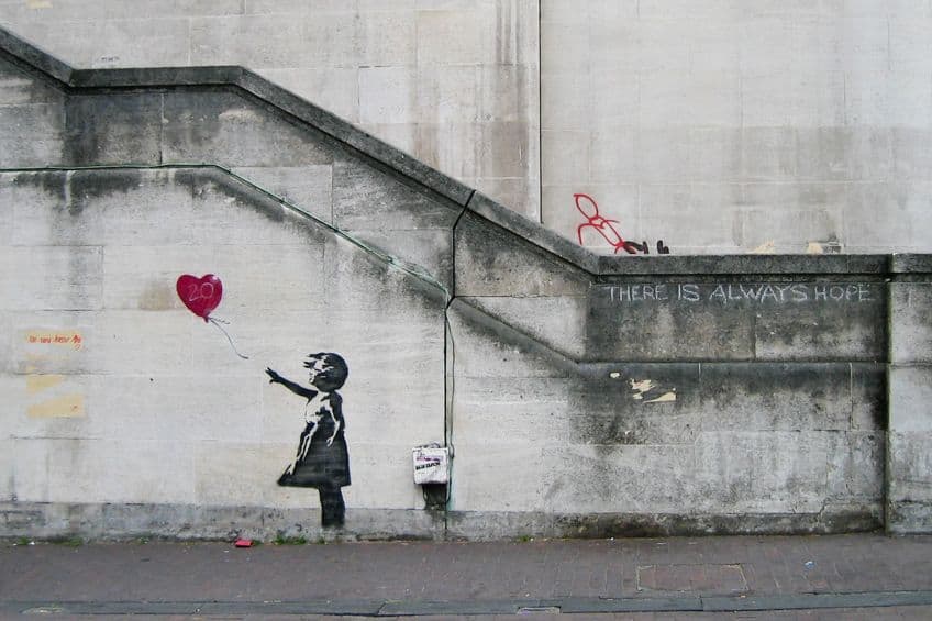 Balloon Girl by Banksy