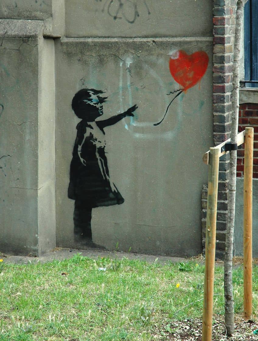 Banksy Girl With the Red Balloon 