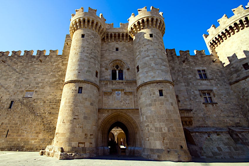 Sightseeing, Castles, The Grand Master's Palace in Rhodes island 