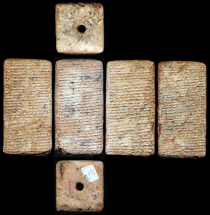 Influence of Sumerian Tablets
