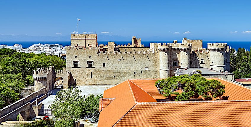 Grand Master Palace in Rhodes, Greece