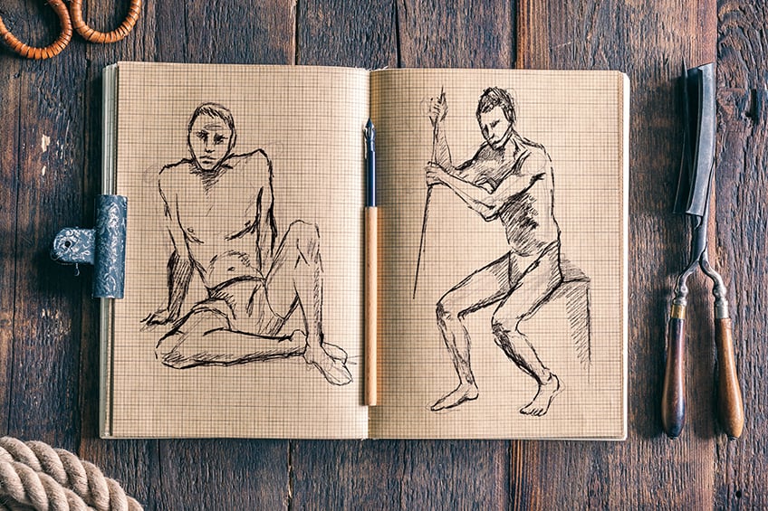 Art of Movement: 15 Powerful Male Poses for Dynamic Drawings - Artsydee -  Drawing, Painting, Craft & Creativity