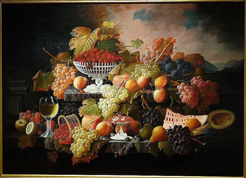 Paintings of Fruit Still Life