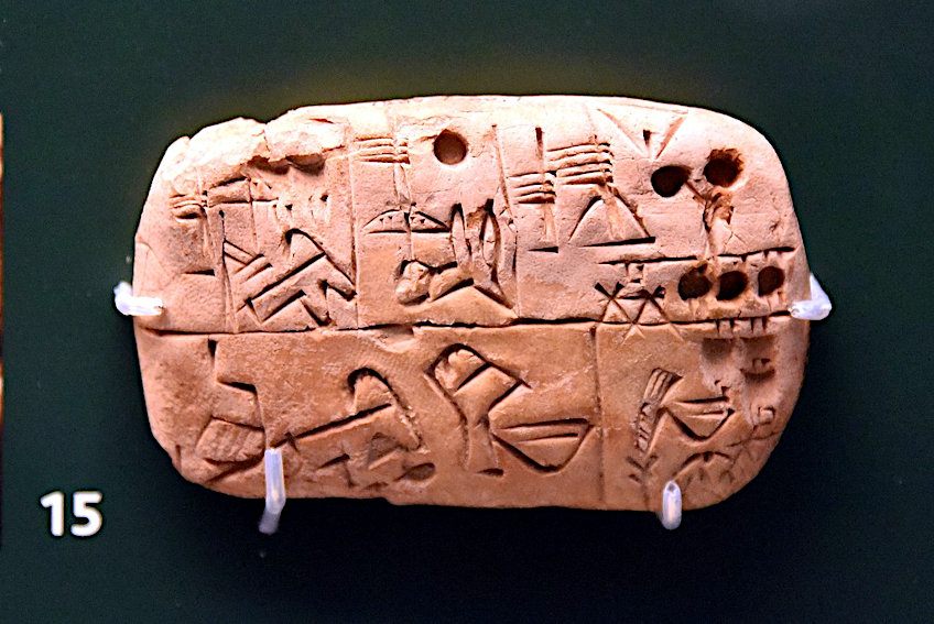 Proto-Cuneiform Sumerian Script