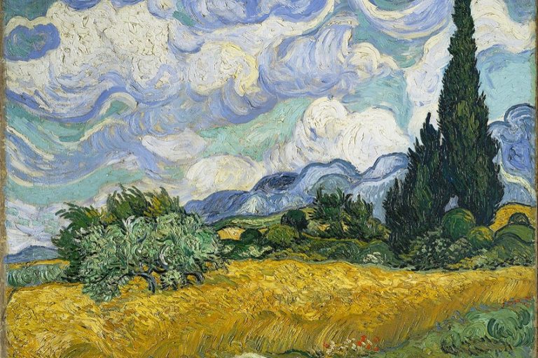 “Wheat Field with Cypresses” by Vincent van Gogh – A Quick Look